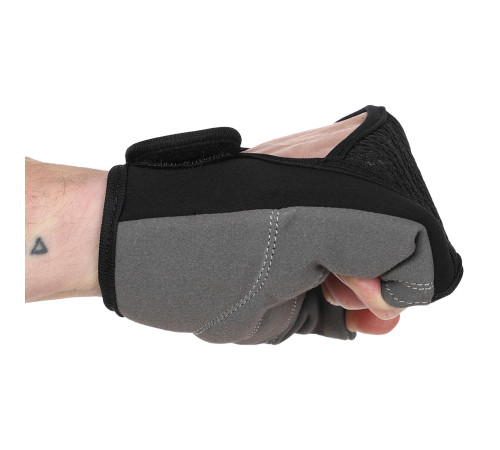 Перчатки для фитнеса и тренировок HARD TOUCH S-XL черный