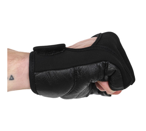 Перчатки для фитнеса и тренировок HARD TOUCH S-XL черный