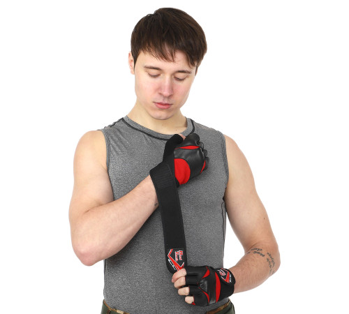 Рукавиці для фітнесу та важкої атлетики HARD TOUCH S-XL кольори в асортименті