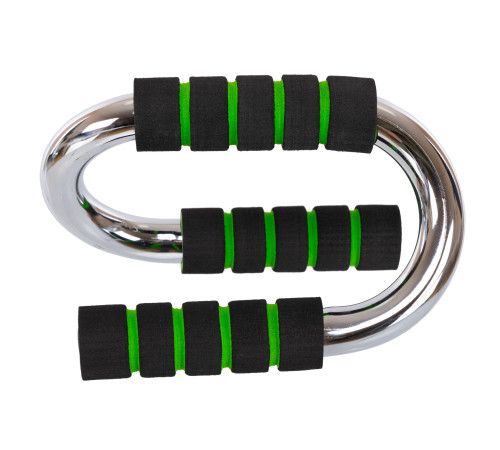 Упори для віджимань 2штуки SP-Sport PUSH-UP BAR 11x21см сірий-чорний-червоний