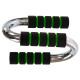 Упори для віджимань 2штуки SP-Sport PUSH-UP BAR 11x21см сірий-чорний-червоний