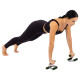 Упори для віджимань 2штуки SP-Sport PUSH-UP BAR 11x21см сірий-чорний-червоний