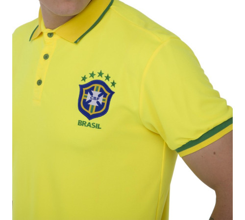 Футболка поло BRASIL SP-Sport S-2XL жовтий-зелений