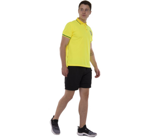 Футболка поло BRASIL SP-Sport S-2XL жовтий-зелений