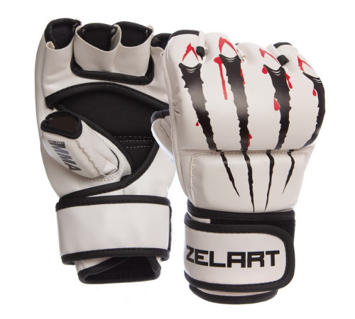Перчатки для смешанных единоборств MMA Zelart S-L цвета в ассортименте