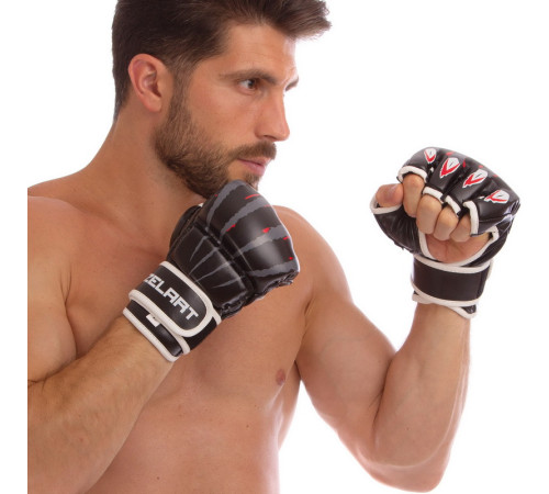 Перчатки для смешанных единоборств MMA Zelart S-L цвета в ассортименте