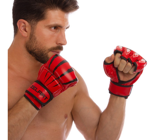 Перчатки для смешанных единоборств MMA Zelart S-L цвета в ассортименте