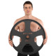 Млинці диски сталеві для станової тяги Deadlift Pulling Weight Plates Zelart 20кг чорний