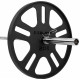 Млинці диски сталеві для станової тяги Deadlift Pulling Weight Plates Zelart 20кг чорний