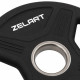 Млинці диски TPU 2 Handle металева втулка Zelart ø51мм 15кг чорний