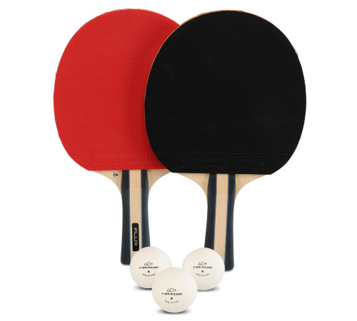 Набір для настільного тенісу DUNLOP TT FLUX PREMIUM 2 PLAYER SET 2 ракетки 3 м'ячі чохол