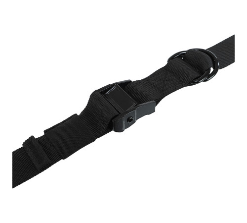 Стропа тренировочная с резиновой петлей для подтягивания TRAINING STRAP EZOUS черный-фиолетовый