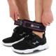 Лямка для ніг TRAINING LEG STRAPS EZOUS 1шт чорний-фіолетовий