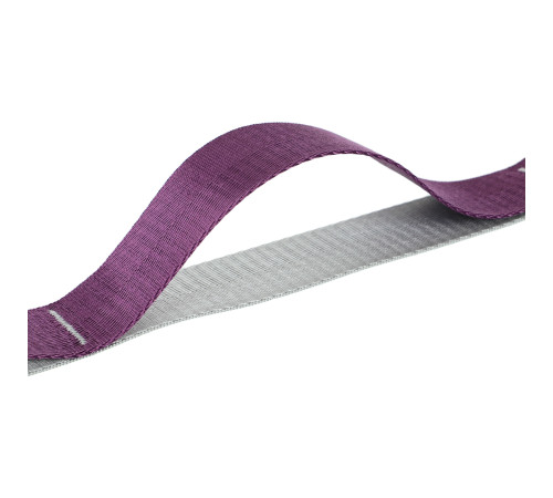 Стрічка стропа з петлями для розтяжки STRETCHING STRAP EZOUS 10 петель сірий-фіолетовий