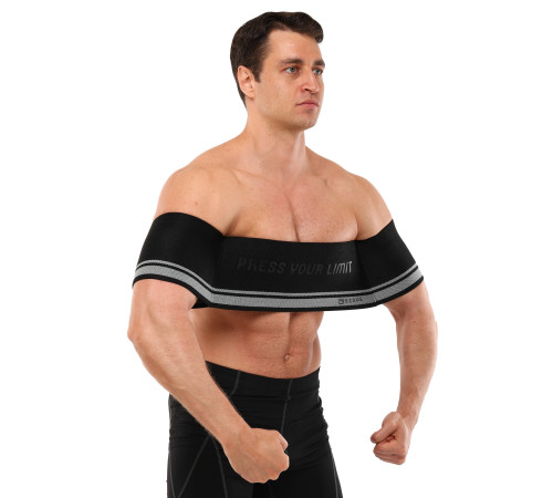 Слінгшот для жиму лежачи SLING SHOT BENCH PRESS BAND 2.0 EZOUS чорний