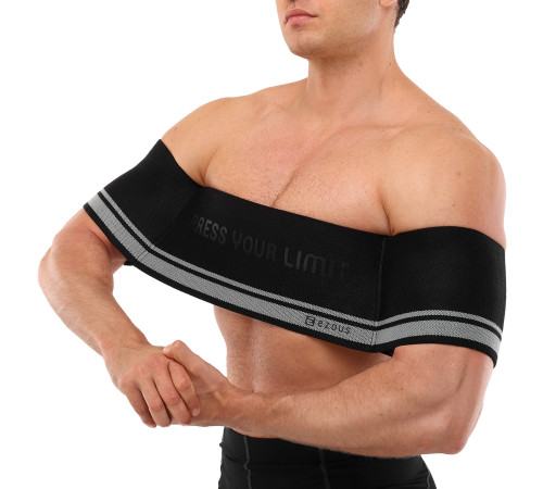 Слінгшот для жиму лежачи SLING SHOT BENCH PRESS BAND 2.0 EZOUS чорний