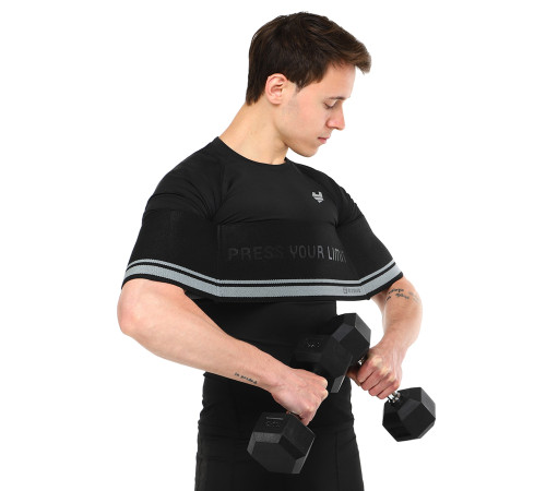 Слінгшот для жиму лежачи SLING SHOT BENCH PRESS BAND 2.0 EZOUS чорний