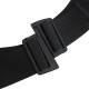 Резинка тканинна для вправ стрічка опору регульована ADJUSTABLE HIP BAND EZOUS EZOUS чорний