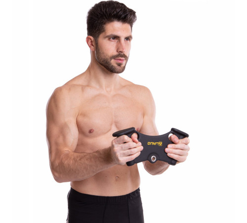 Рукоятка для тяги c узким хватом Triceps Grip нескользящее покрытие LINUO FITNESS 34см черный