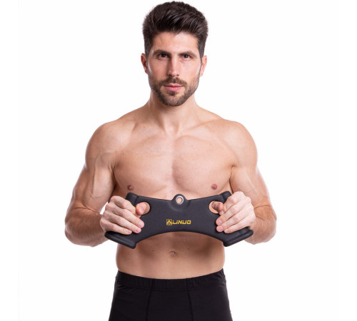 Рукоятка для тяги c узким хватом Triceps Grip нескользящее покрытие LINUO FITNESS черный