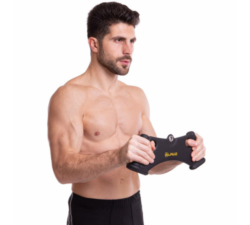 Рукоятка для тяги c узким хватом Triceps Grip нескользящее покрытие LINUO FITNESS черный