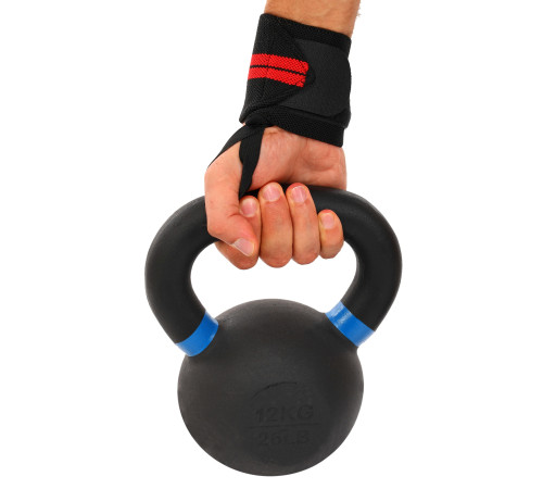 Бинти кистьові для жиму STRENGTH WRIST WRAPS EXCEED 2штуки чорний
