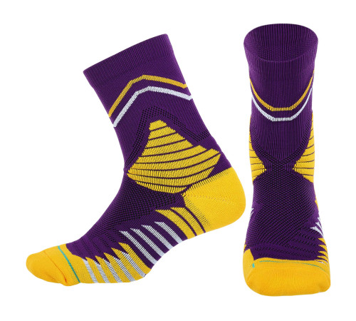 Шкарпетки баскетольні PORFIN розмір 39-44 кольори в асортименті