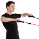 Еспандер Resistance Band багатофункціональний 5 джгутів CIMA у чохлі різнокольоровий