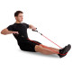 Еспандер Resistance Band багатофункціональний 5 джгутів CIMA у чохлі різнокольоровий