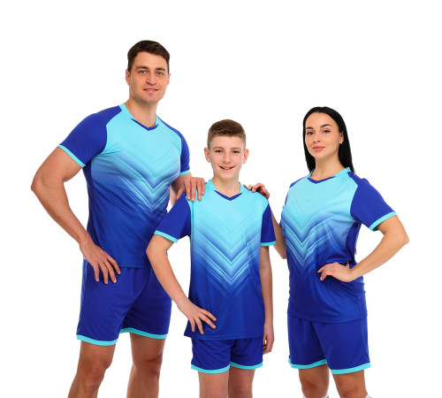 Форма футбольна комплект футболка та шорти LIDONG 3XS-3XL кольори в асортименті