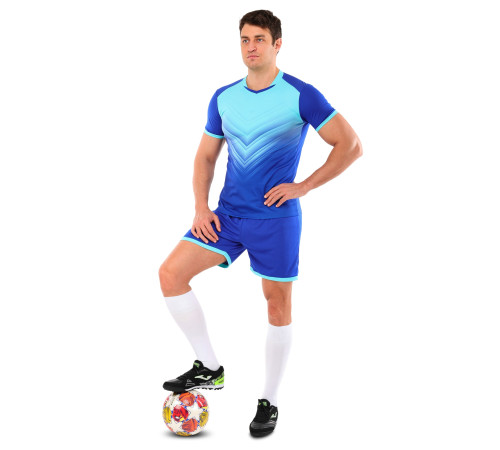 Форма футбольна комплект футболка та шорти LIDONG 3XS-3XL кольори в асортименті