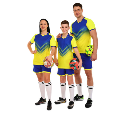 Форма футбольна комплект футболка та шорти LIDONG 3XS-3XL кольори в асортименті