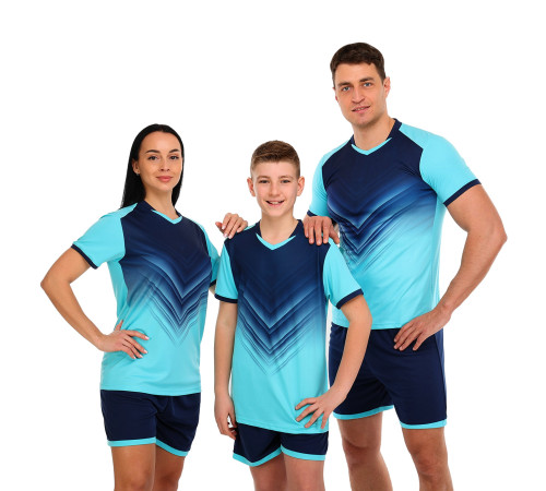 Форма футбольна комплект футболка та шорти LIDONG 3XS-3XL кольори в асортименті