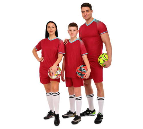 Форма футбольна комплект футболка та шорти LIDONG 4XS-2XL кольори в асортименті