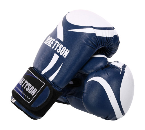 Рукавиці боксерські на липучці PVC MIKE TYSON 10-14унцій кольори в асортименті