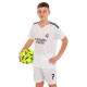 Форма футбольная детская с символикой футбольного клуба REAL MADRID VINI JR 7 домашняя 2025 SP-Sport 20-30 белый