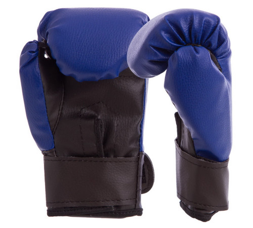 Рукавиці боксерські дитячі на липучці штучна шкіра BOXER 4 унции кольори в асортименті
