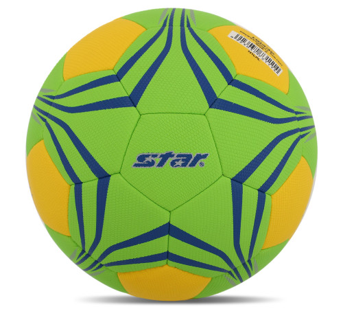 М'яч гандбольний STAR PROFESSIONAL MATCH размер 2 жовтий-салатний