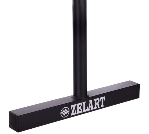 Бруси мобільні паралети упори для віджимань Zelart PUSH-UP BAR 2шт 60х35х32см чорний
