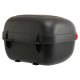 Кофр центральний задній для мотоцикла пластиковий Top Case JUHAO 1шт 39x36x28см чорний-червоний