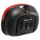 Кофр центральний задній для мотоцикла пластиковий Top Case JUHAO 1шт 43x39x28см чорний-червоний