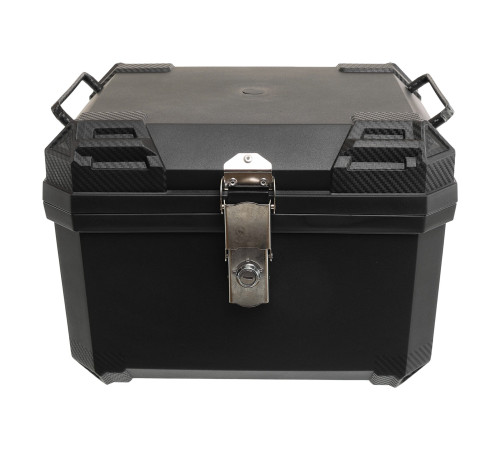 Кофр центральний задній для мотоцикла пластиковий Adventure JUHAO 1шт 42x34x30см чорний