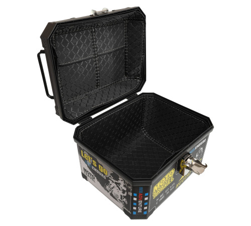 Кофр центральний задній для мотоцикла пластиковий Adventure JUHAO 1шт 42x34x30см чорний
