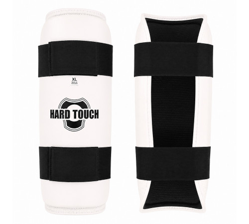 Захист гомілки щитки для тхеквондо HARD TOUCH S-XL білий