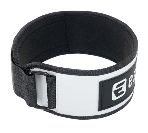 Пояс атлетичний текстильний EZOUS LEATHER SPROT BELT спинка-14см розмір S-L чорний