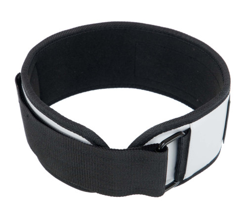 Пояс атлетичний текстильний EZOUS LEATHER SPROT BELT спинка-14см розмір S-L чорний