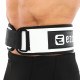 Пояс атлетичний текстильний EZOUS LEATHER SPROT BELT спинка-14см розмір S-L чорний