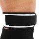 Пояс атлетичний текстильний EZOUS LEATHER SPROT BELT спинка-14см розмір S-L чорний