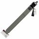 Пояс атлетичний посилений регульований QUICK LOCKING WEIGHTLITING BELT EZOUS спинка-10см розмір S-L сірий