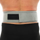 Пояс атлетичний посилений регульований QUICK LOCKING WEIGHTLITING BELT EZOUS спинка-10см розмір S-L сірий